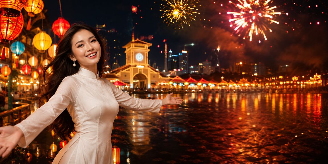 Người dùng tại Hồ Chí Minh thưởng thức không khí cá cược sôi động dưới ánh đèn lồng lễ hội
