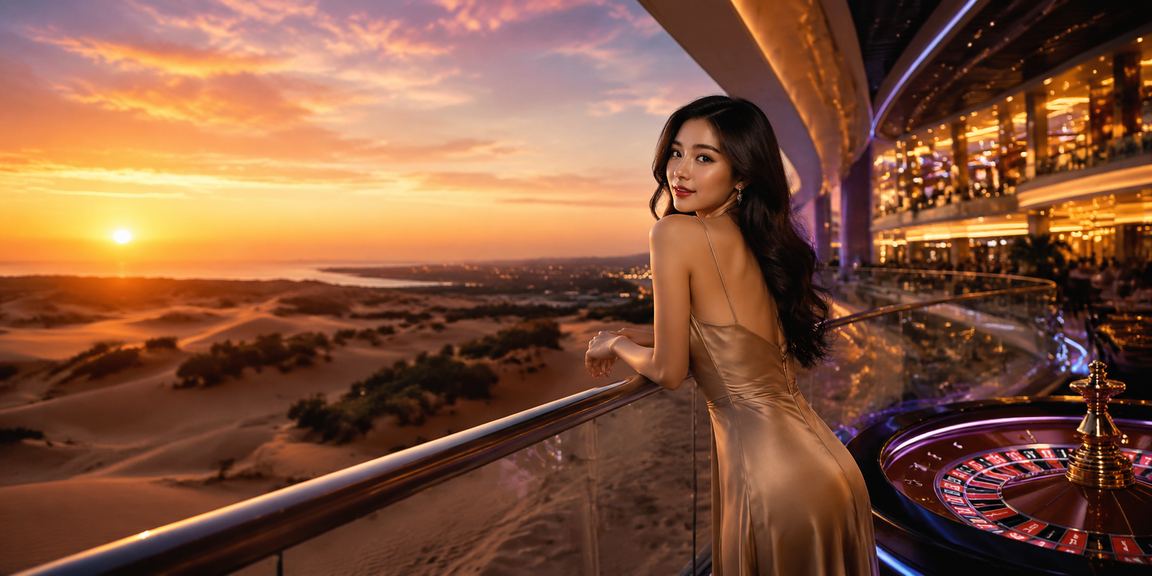Du khách và người dùng địa phương tại Mũi Né trải nghiệm nền tảng giải trí trực tuyến buổi tối